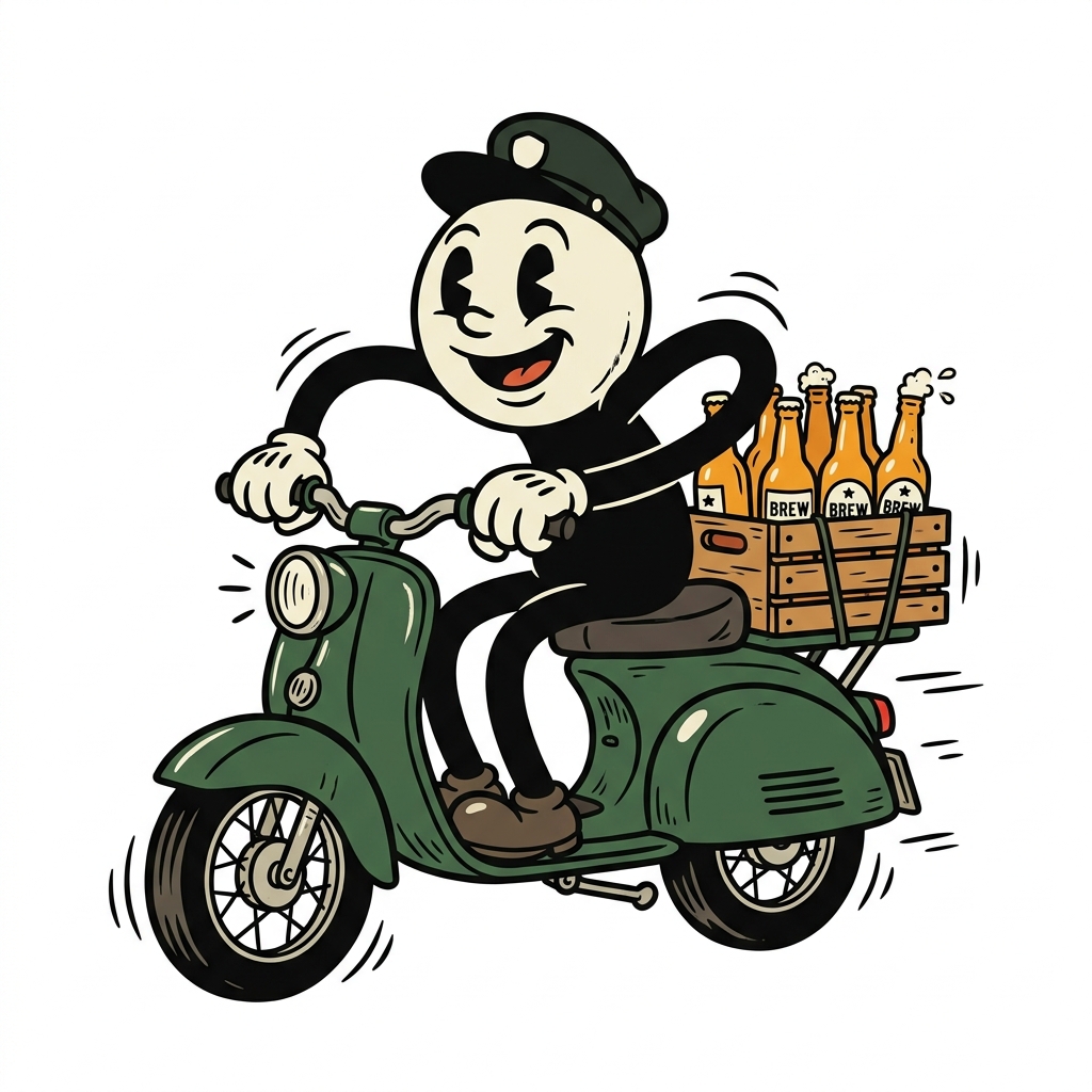 Mascota Bizarro Delivery